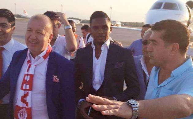 Ve Eto'o Antalya'da