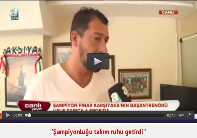 ''Şampiyonluğu takım ruhu getirdi''