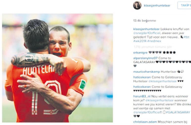 Huntelaar heyecanı