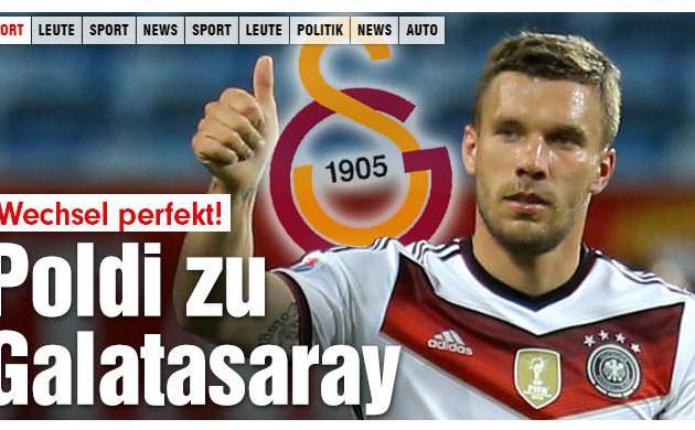 Podolski Galatasaray'da