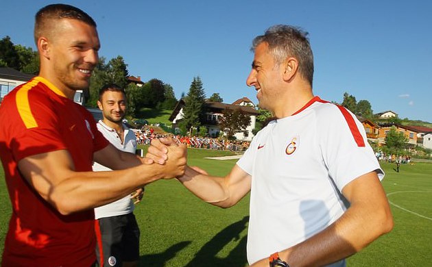 Podolski ilk antrenmana çıktı