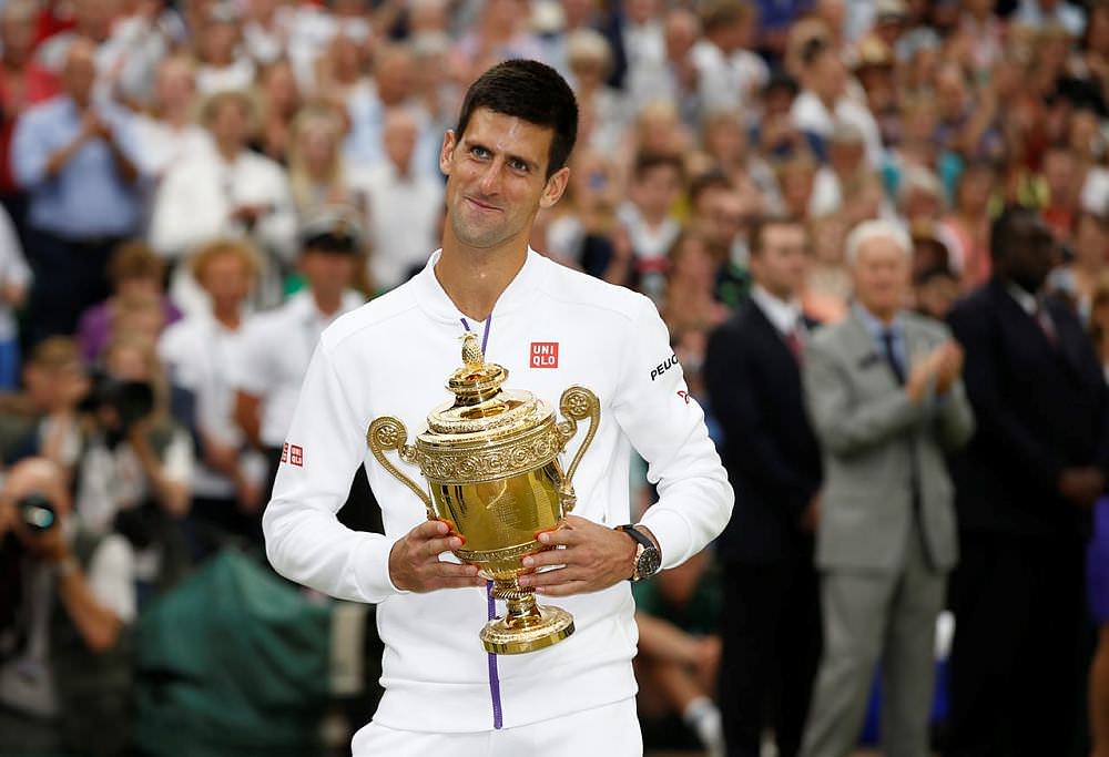 Wimbledon'ın kralı Djokovic