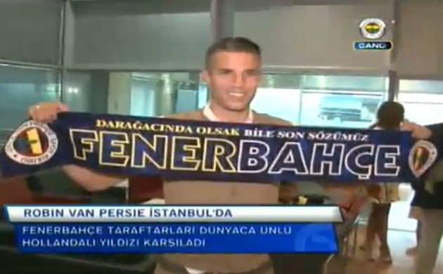 Van Persie İstanbul'da
