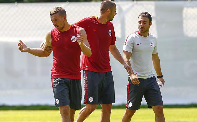 Galatasaray antrenmanında gerginlik