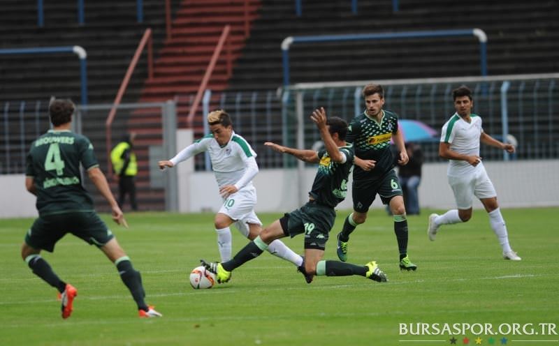 Bursa B.Mönchengladbach ile berabere kaldı