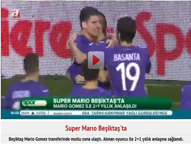 Mario Gomez'de mutlu son