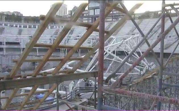 Vodafone Arena'da talihsiz kaza
