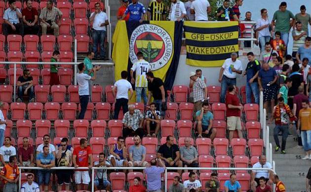 Trabzonspor maçında gerginlik