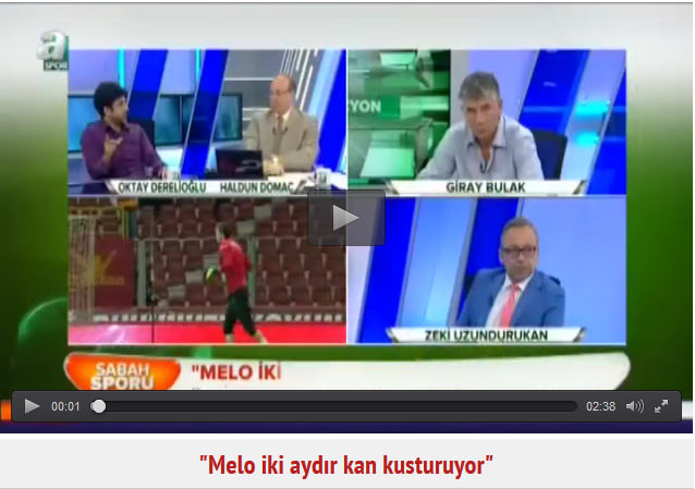 Melo iki aydır kan kusturuyor