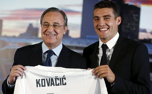 Real Madrid, Kovacic'i tanıttı