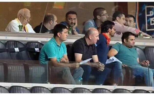 Vitor Pereira Kasımpaşa tribününde