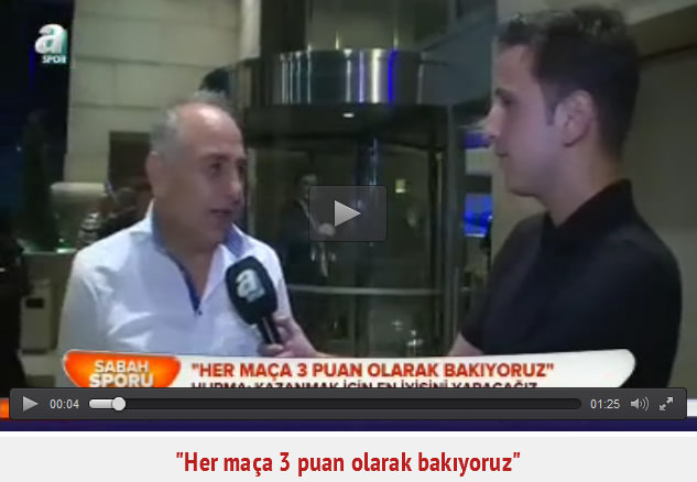 Süleyman Hurma: Her maça 3 puan olarak bakıyoruz