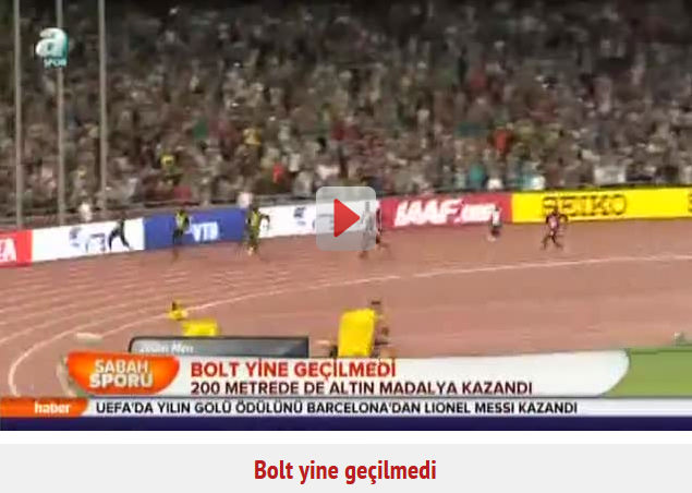 Altın adam Bolt