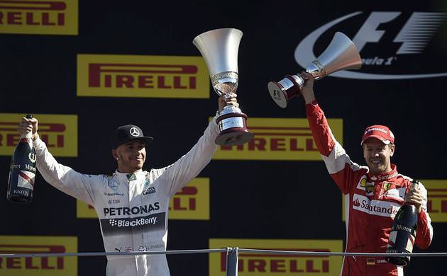 Hamilton yine zirvede!