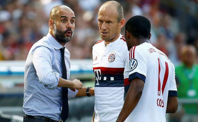Robben tamam, sıra Pep'te