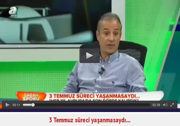 İsmail Kartal A Spor’a konuştu