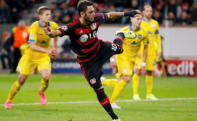 Devler Ligi'nde Çalhanoğlu fırtınası