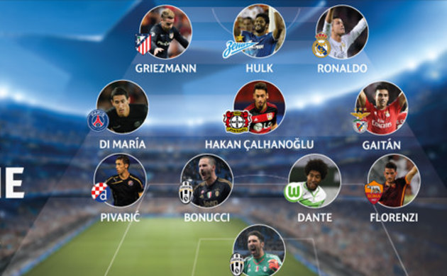 Hakan Çalhanoğlu en iyi 11'de