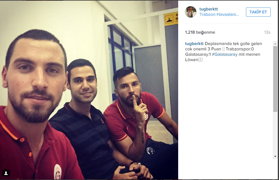 Yasin Öztekin'den Trabzonsporlu taraftarları kızdıran poz!