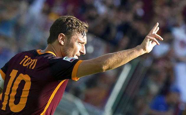 Totti'nin 300. golü yetmedi