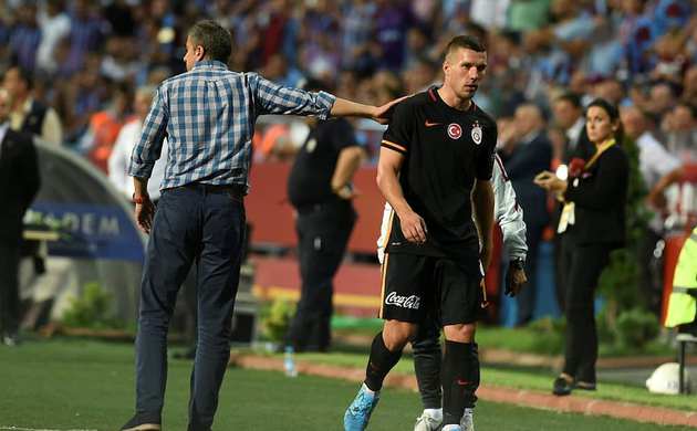 Podolski idmana çıkmadı
