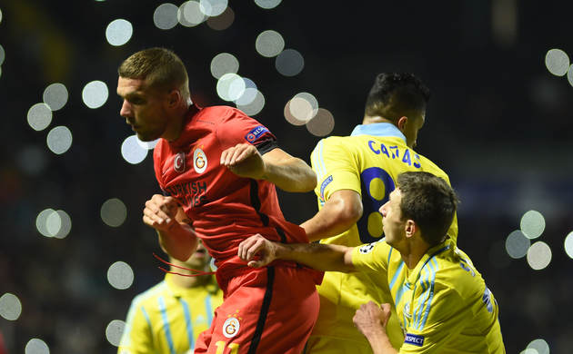 Podolski'ye 'Borat' tepkisi