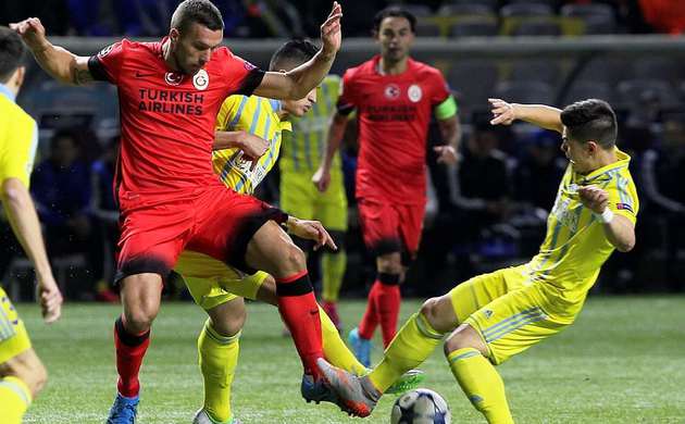 G.Saray Astana'da yıkıldı