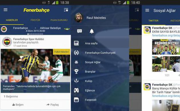 Fenerbahçe ilk ve tek resmi mobil uygulamasını yayınladı