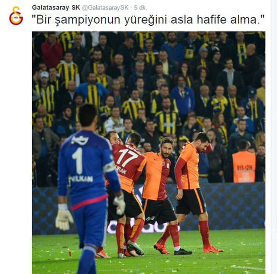 G.Saray'dan Aziz Yıldırım'a gönderme! - 1
