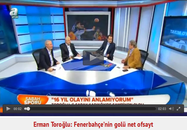 "Fenerbahçe’nin golü net ofsayt" - 2
