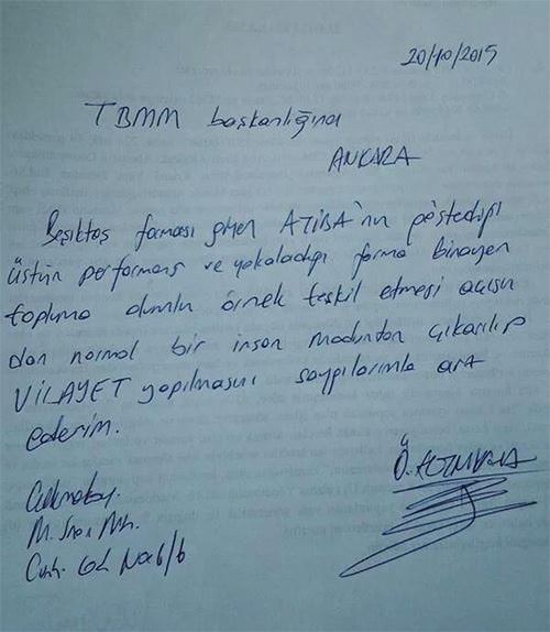 Atiba için 'vilayet' istemi - 1