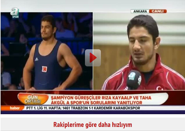Rakiplerime göre daha hızlıyım