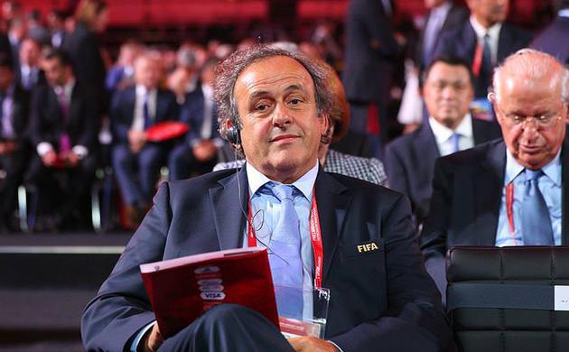 UEFA Başkanı Platini yeni sloganını açıkladı