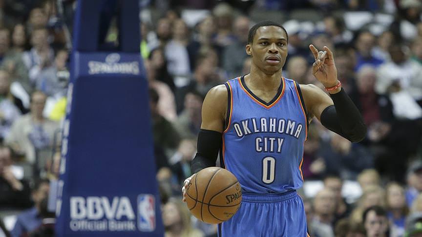 Westbrook'un 40 sayısı Thunder'a yetmedi - 1