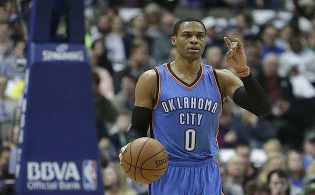 Westbrook'un 40 sayısı Thunder'a yetmedi