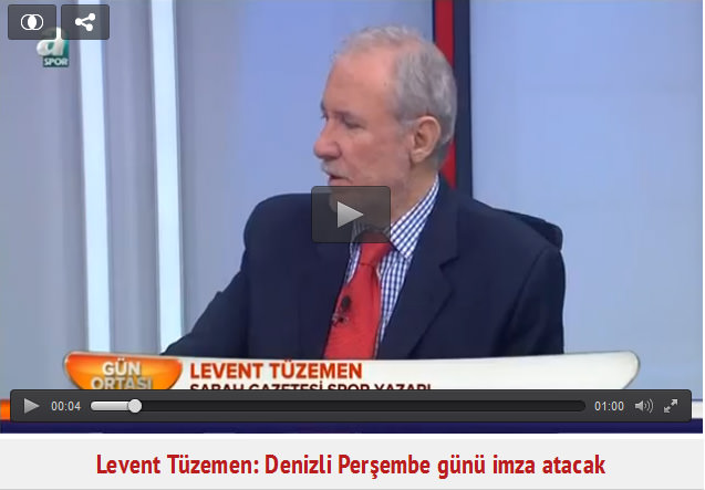 Levent Tüzemen: Denizli Perşembe günü imza atacak - 2