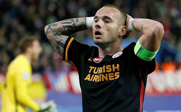 Sneijder patladı