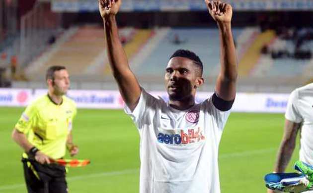 Eto'o boş geçmiyor