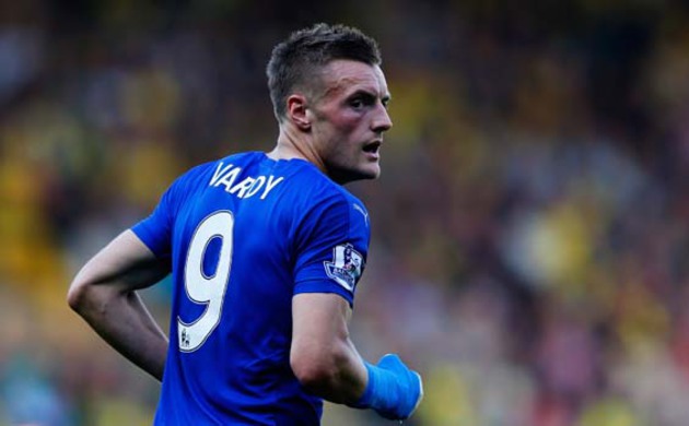 Leicester Cityli Vardy'den rekor
