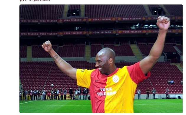 Kobe Bryant'a Galatasaray'dan çağrı