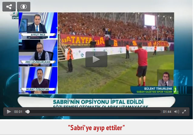 Bülent Timurlenk: Sabri’ye ayıp ettiler