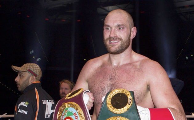 Fury kemerlerinden birini kaybetti
