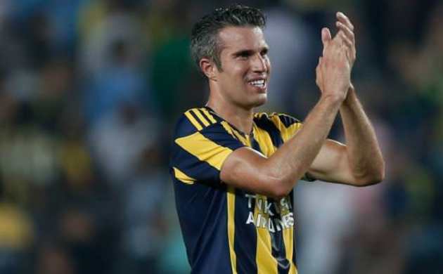 Kanarya'da Van Persie sevinci