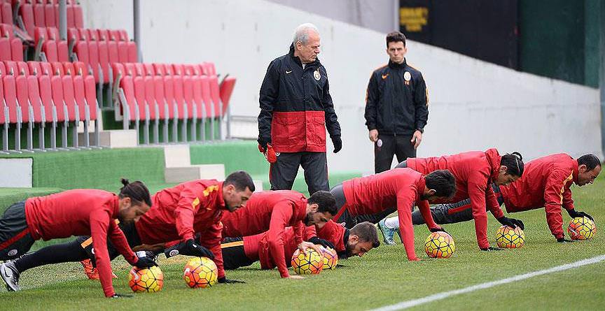 Galatasaray'da derbi hazırlıkları - 1