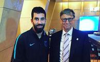 Arda, Bill Gates'le bir arada