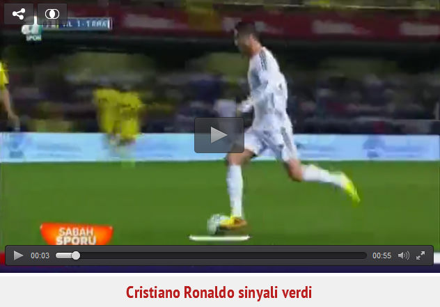 Ronaldo sinyali verdi - 1
