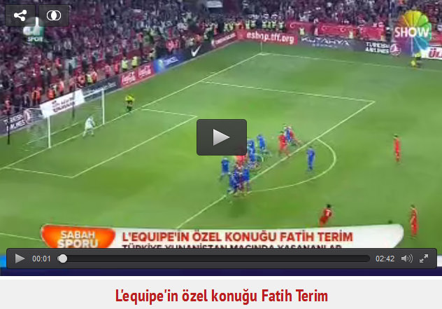 L'equipe'in özel konuğu Fatih Terim - 2