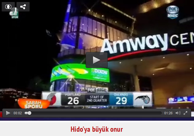 Hido'ya büyük onur