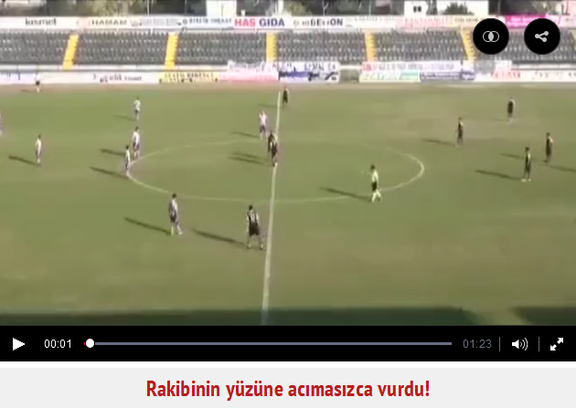 Yüze tekmenin faturası belli oldu