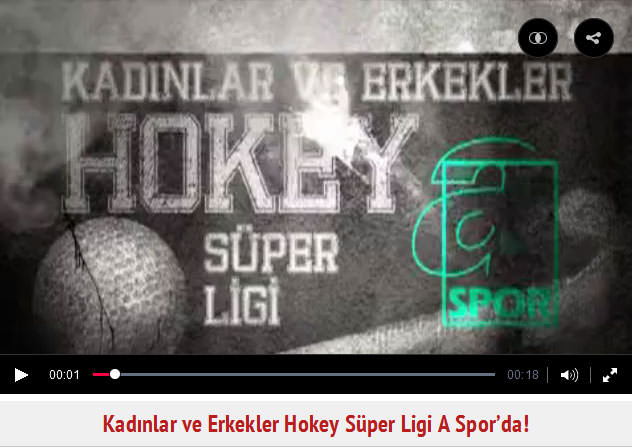 Kadınlar ve Erkekler Hokey Süper Ligi A Spor’da!
